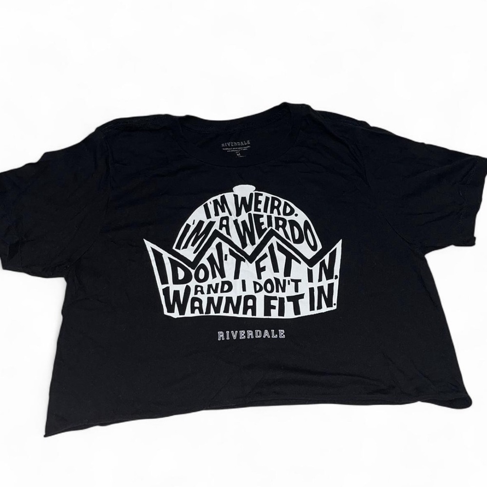 Riverdale Black Cotton T-Shirt